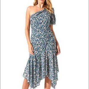 ASTR Santorini One Shoulder Dress Size Small